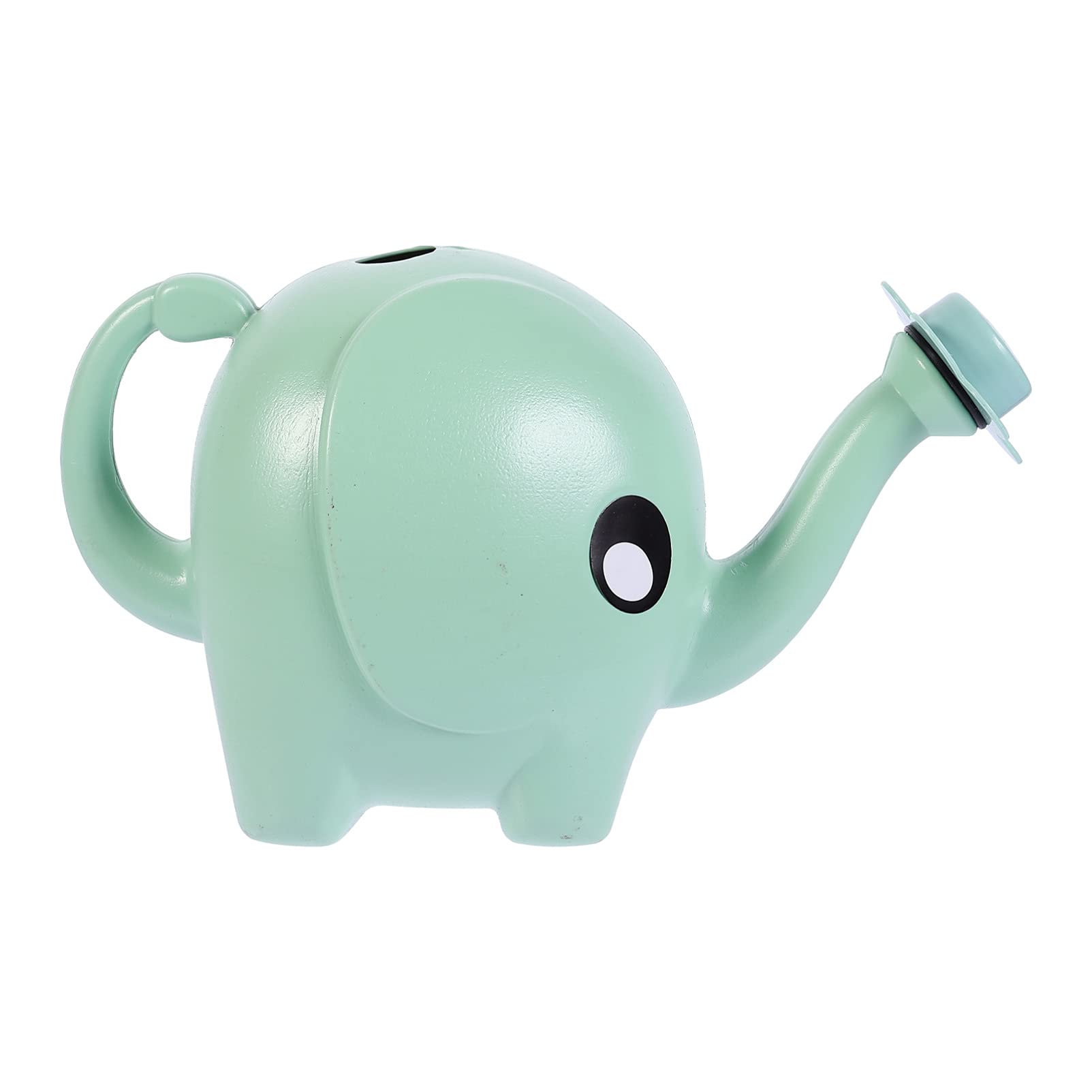 Elephant Watering Can for Kids - Plastic Animal Shaped Indoor Water Pot for Plants, Flowers & Succulents - Fun Beach Water Play Toy & Gardening Tool for Children