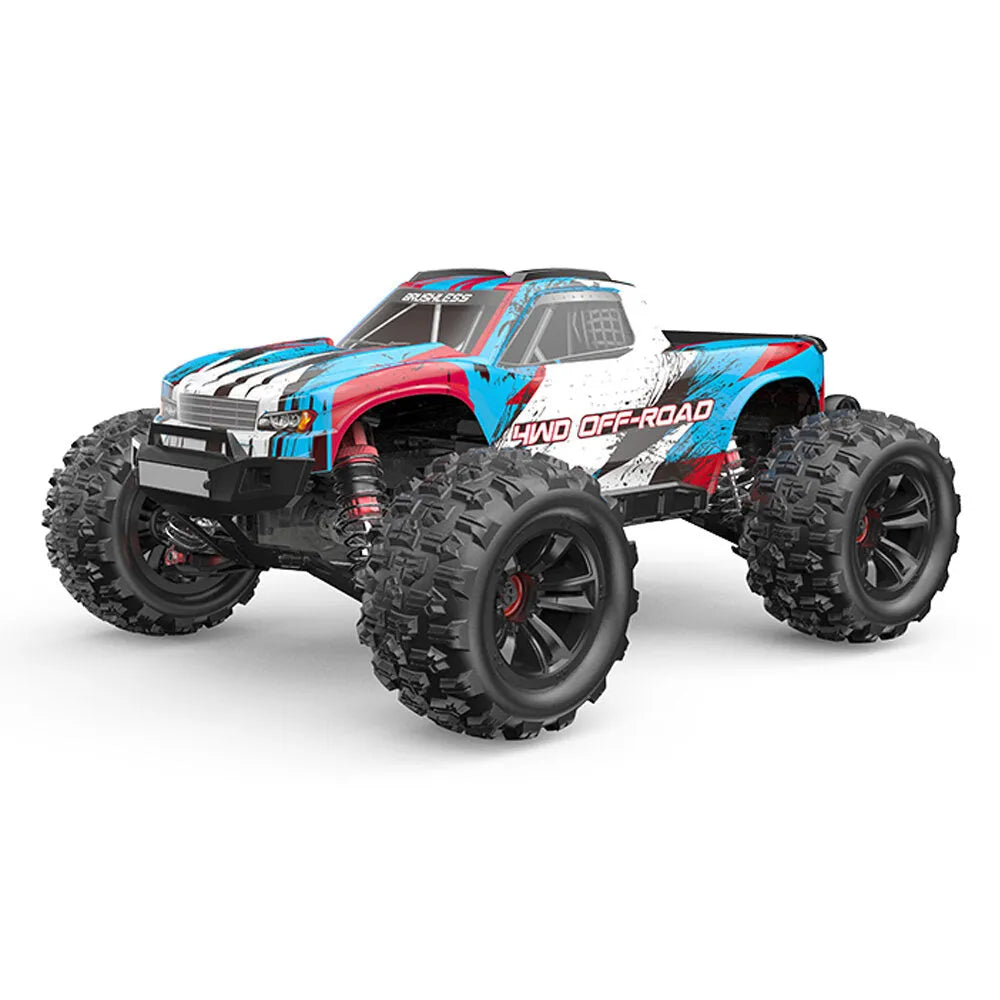MJX HYPER GO 1/16 Scale 2.4GHz 45km/h High Speed Brushless RC Off-Road Truck - 16208 & 16209 Models - Perfect for Backyard Racing, Off-Road Adventures and RC Car Enthusiasts