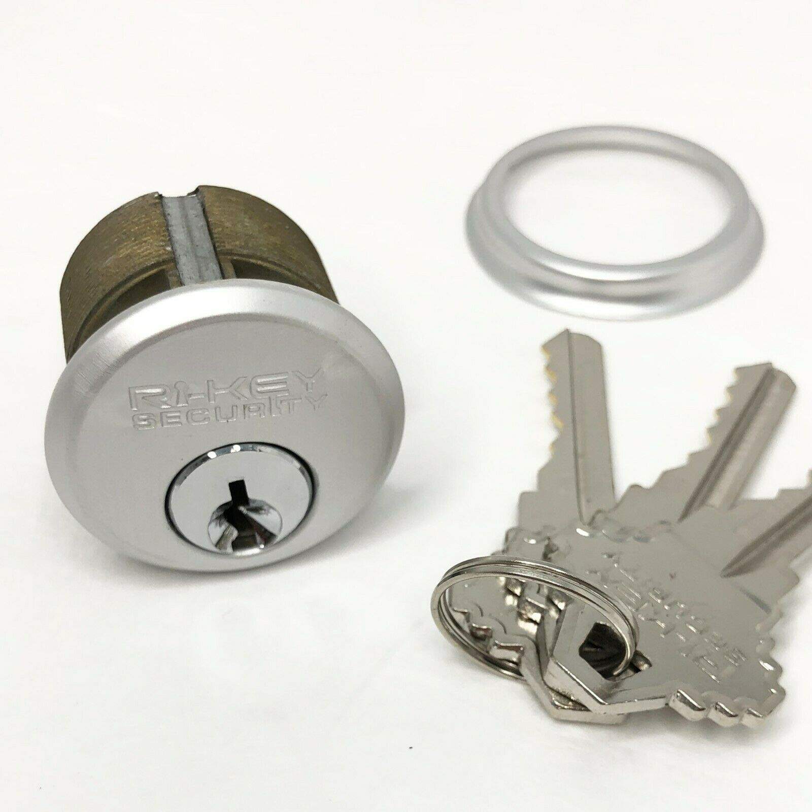 10 Pack Adams Rite Mortise Lock Cylinders 1 Inch - High Security Commercial Grade Door Locks for Storefront Entry, Office Buildings & Retail Security