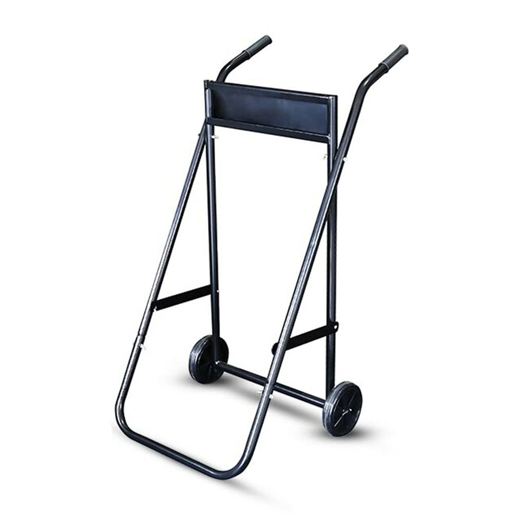 Heavy Duty Outboard Motor Stand with Wheels - 154lbs Capacity Boat Engine Carrier Cart Dolly for Storage | Perfect for Garage, Workshop & Marine Storage Solutions