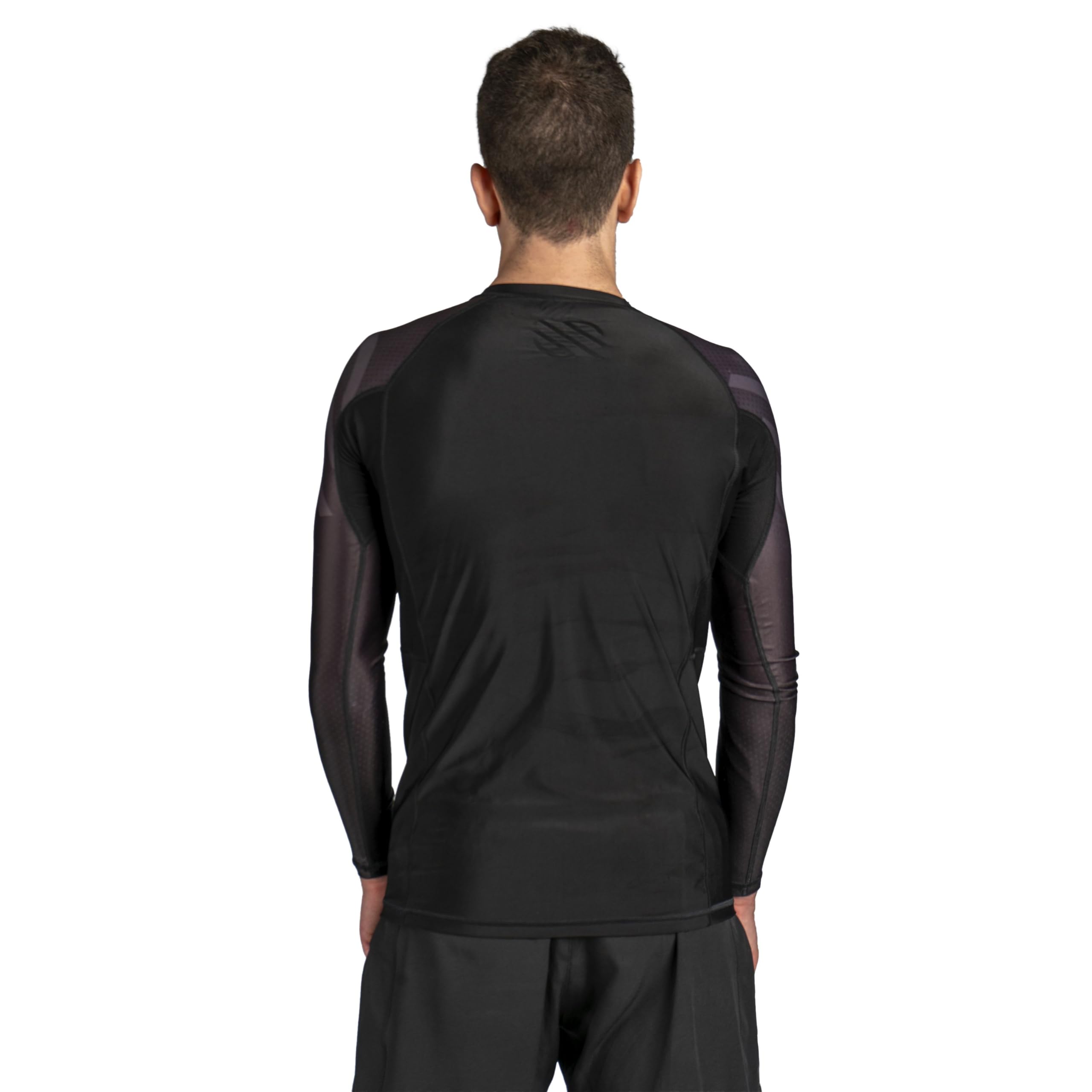 Sanabul Men's Long Sleeve Compression Shirts - MMA BJJ Rash Guard for Training & Workouts - Moisture Wicking Athletic Shirt for CrossFit, Martial Arts & Gym - Perfect for MMA Fighters, BJJ Practitioners & Fitness Enthusiasts