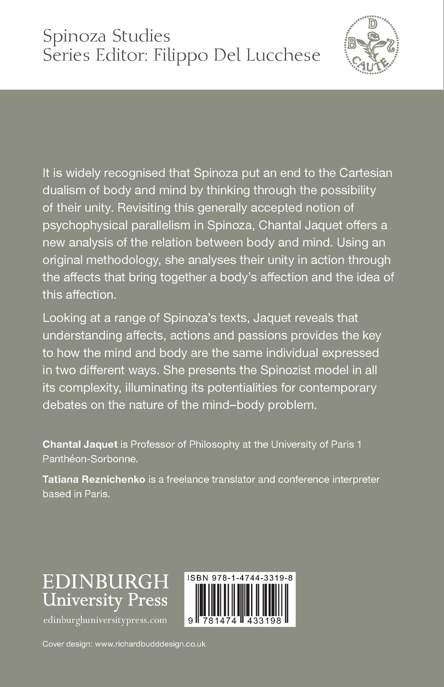 Spinoza's Philosophy of Affects, Actions, and Passions: Exploring Mind-Body Unity in Spinoza Studies | Perfect for Philosophy Students and Researchers