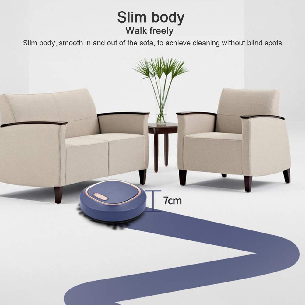3-in-1 Robot Vacuum Cleaner with Self-Emptying & Mop - Ideal for Pet Hair & Hard Floors