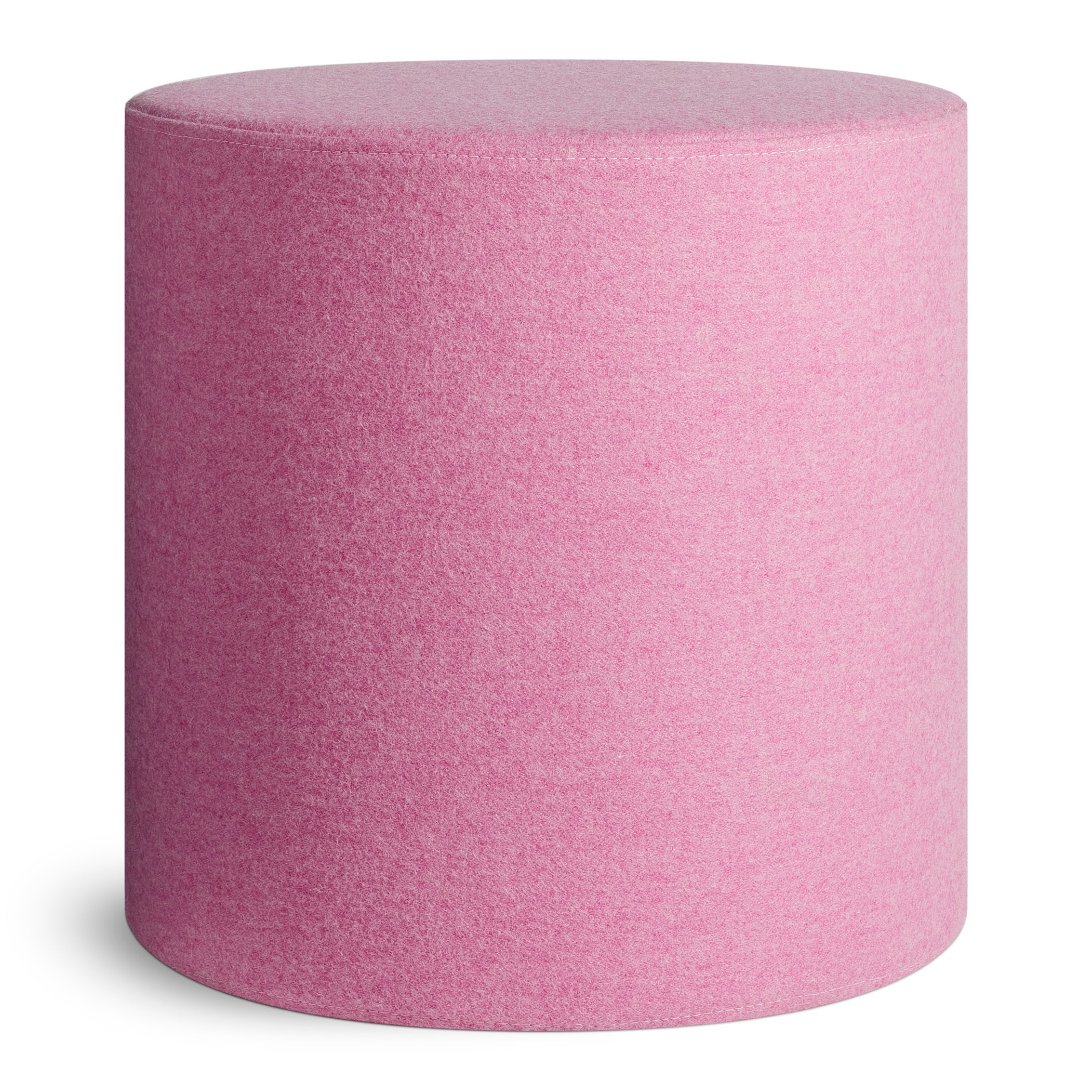 Small Round Ottoman with Storage - Soft Padded Footrest Stool for Living Room, Bedroom, or Nursery - Perfect for Extra Seating & Home Decor