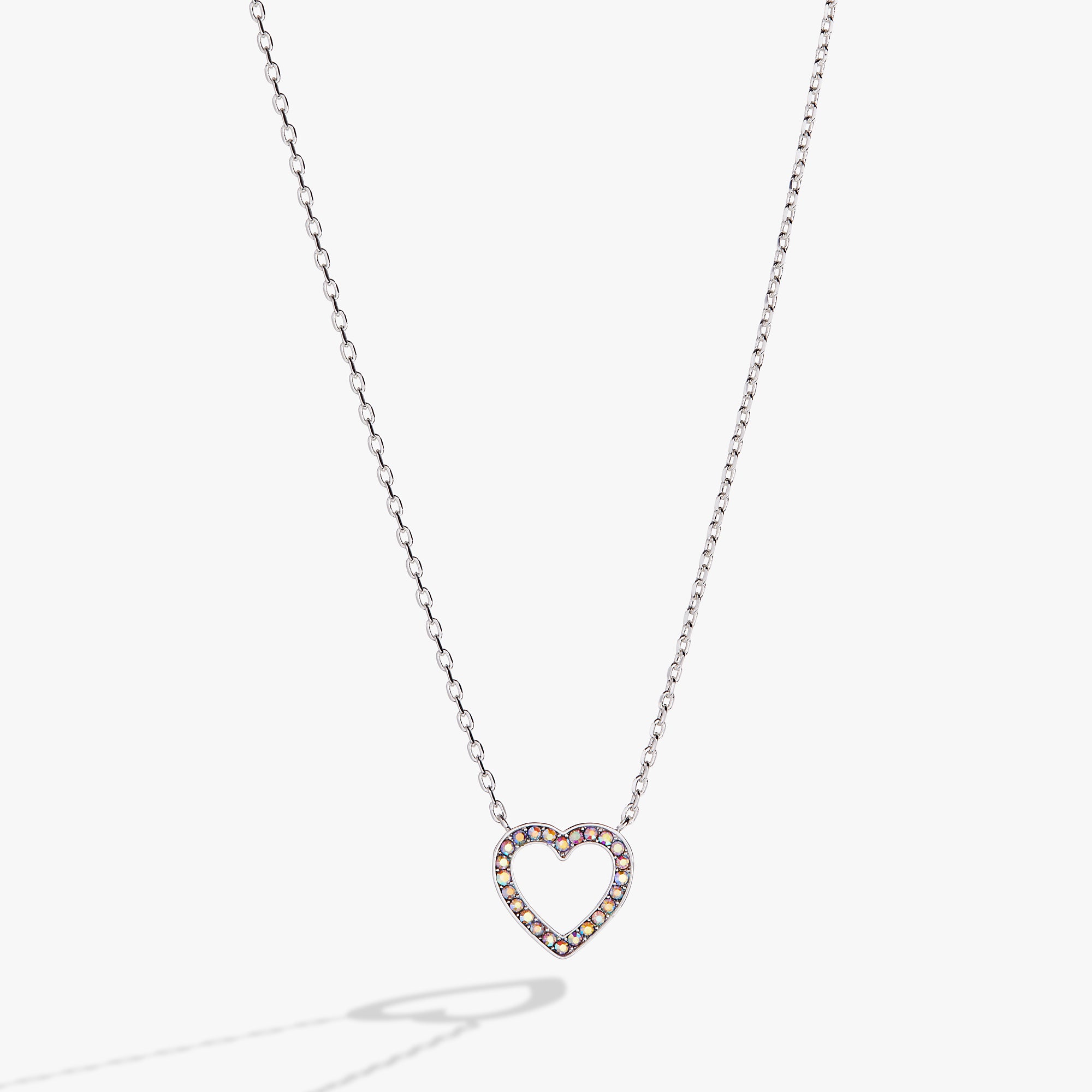 Heart and Crystal Necklace for Women - Elegant Bohemian Jewelry Gift for Her - Perfect for Valentine's Day, Anniversary & Special Occasions
