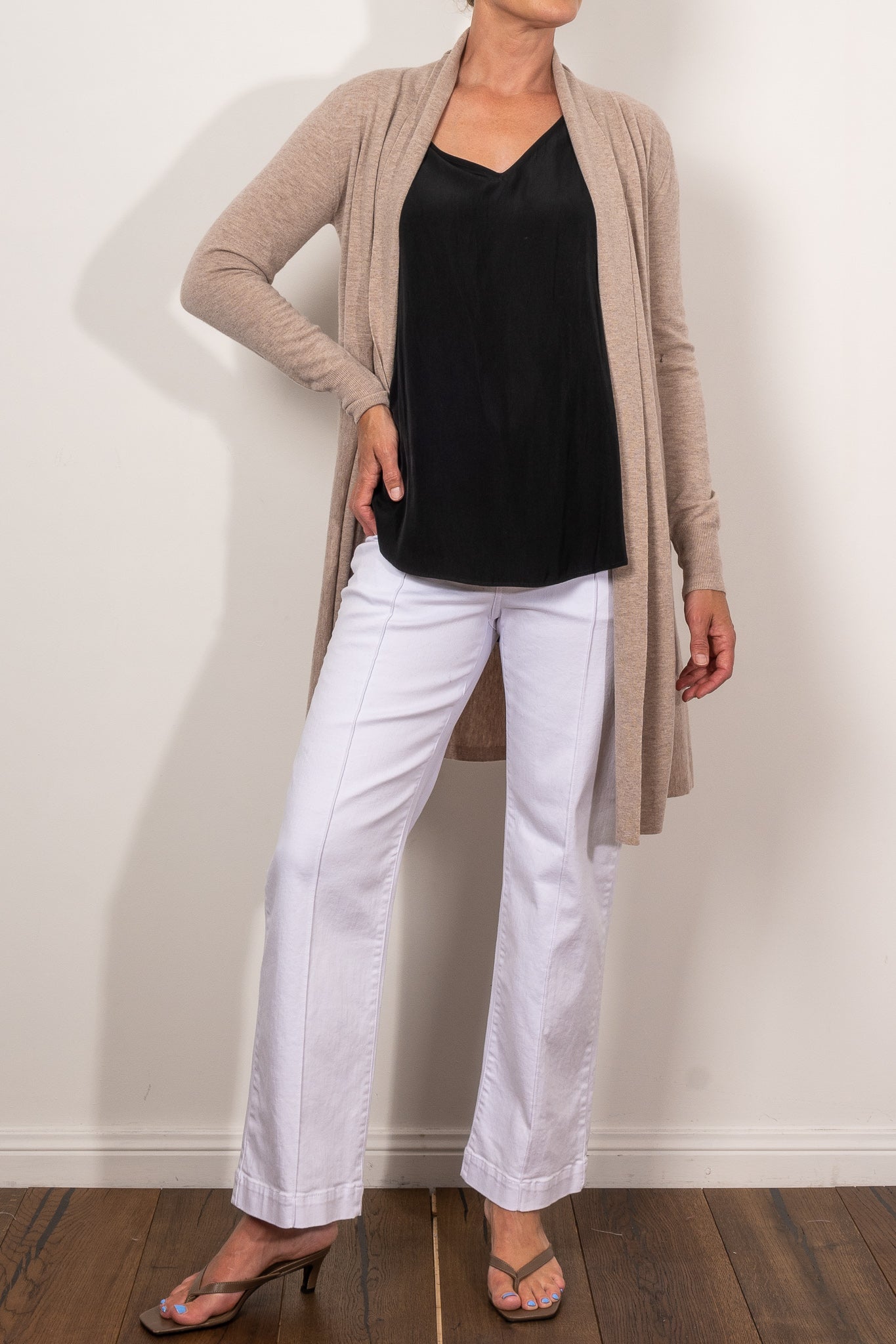Bridge & Lord Emily Edge To Edge Cardigan - Women's Lightweight Open Front Knit Sweater for Fall & Winter | Perfect for Office, Casual Outfits & Layering