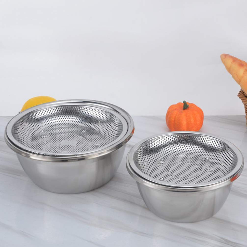 Premium Stainless Steel Food Steamer Basket – Multi-Purpose Dumpling & Fruit Steamer with Mesh Plate for Cooking, Draining & Steaming in Pots | Perfect for Healthy Meals, Meal Prep & Asian Cuisine