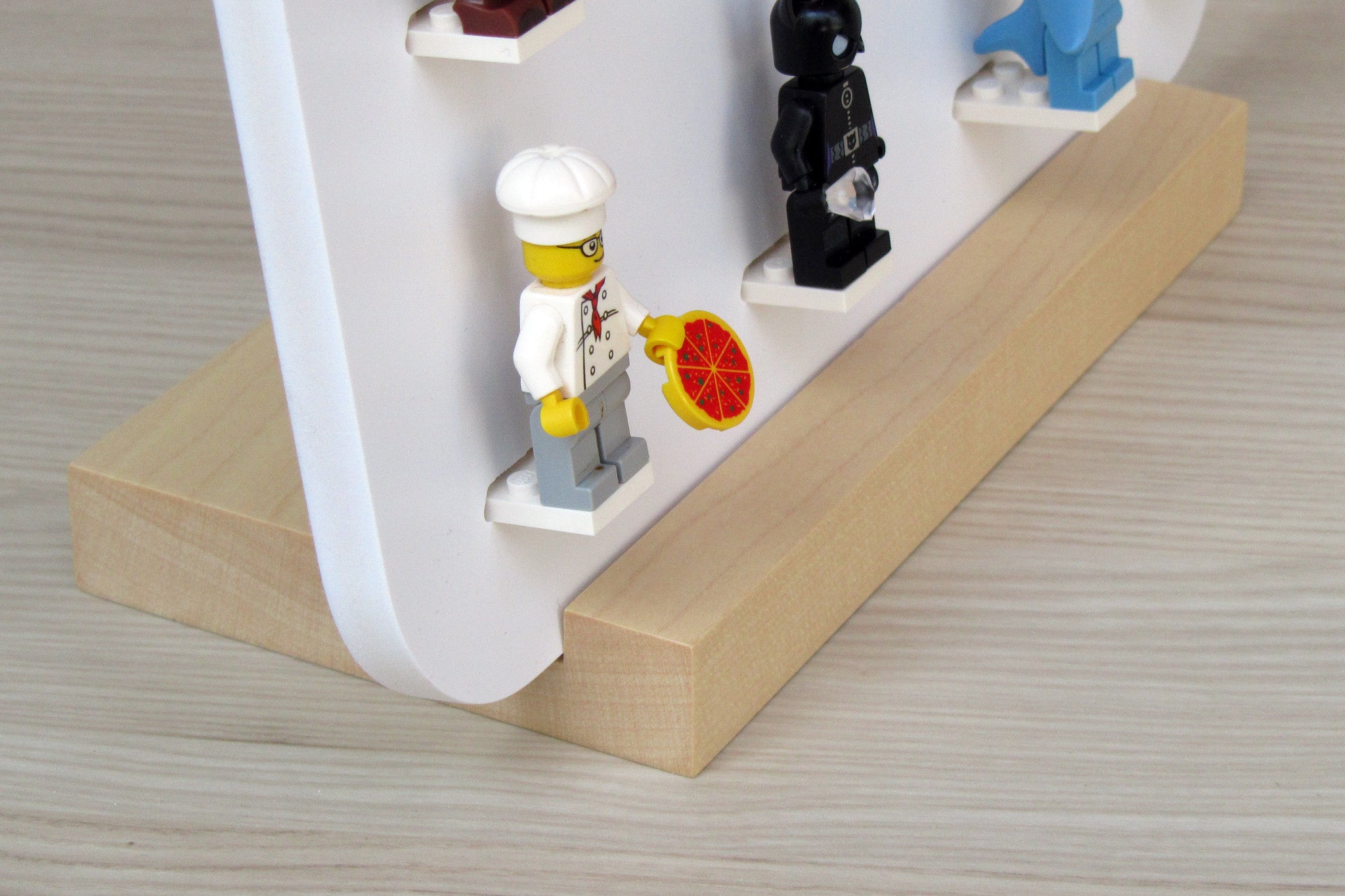 Premium Lego Minifigure Display Case - Clear Acrylic Showcase for Collectible Minifigs - Perfect for Home Decor, Office Display & Gift Giving