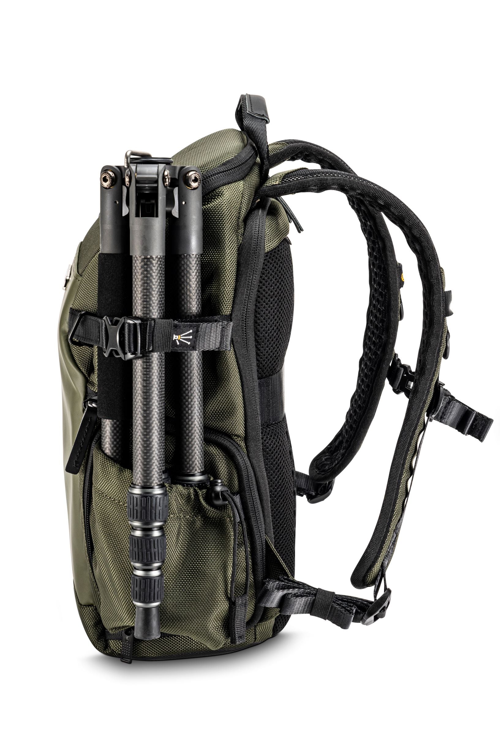 VEO SELECT 37 BRM GR Waterproof Hiking Backpack - Lightweight Travel Backpack for Men & Women, Durable Green Outdoor Backpack for Camping, Hiking, School and Daily Use