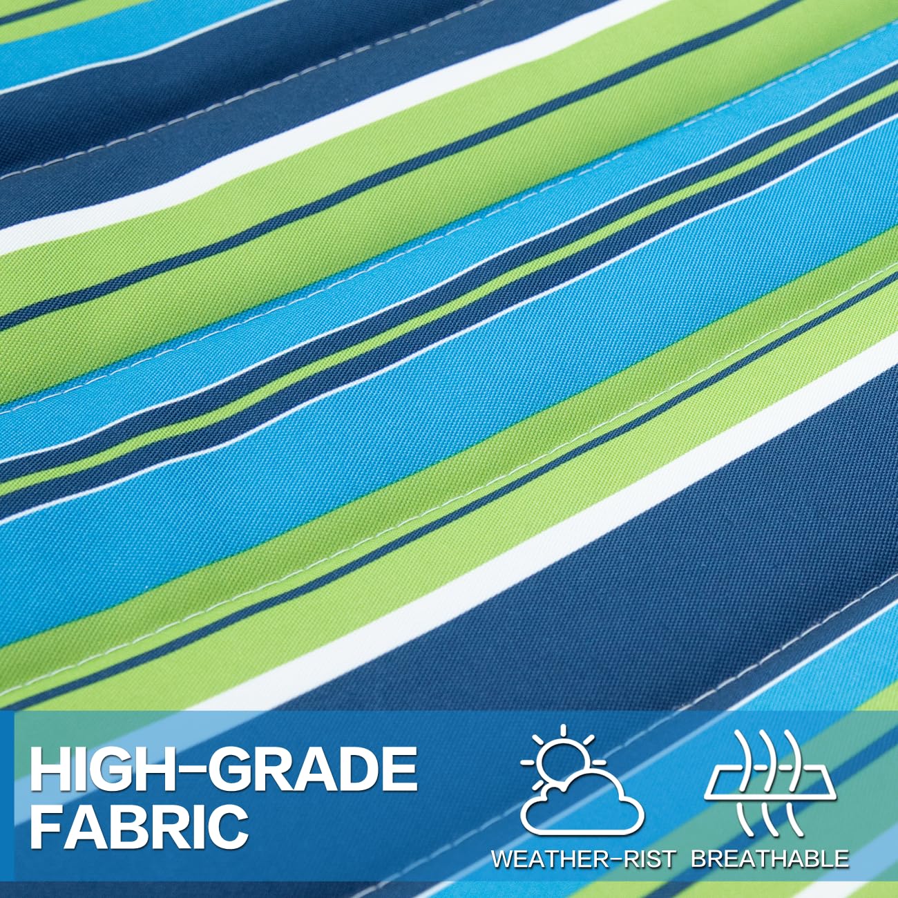 Premium Double Hammock with Stand - 12ft Heavy Duty Outdoor Hammock for 2 Persons, 475 lbs Capacity - Includes Polyester Pad, Pillow & Storage Sidebag - Perfect for Backyard, Garden, Patio & Camping Relaxation