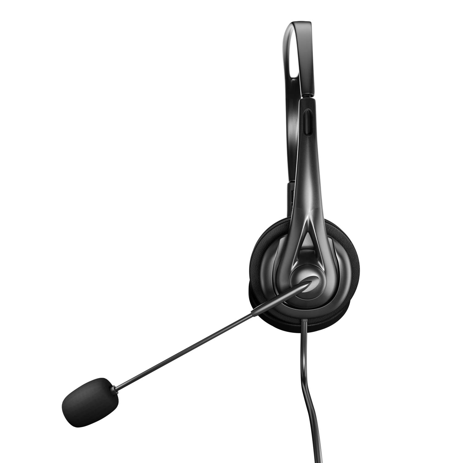 Newaner USB & 3.5mm PC Gaming Headset with Flexible Noise-Canceling Microphone - Lightweight Stereo Sound for Skype, VoIP, Teamspeak, Mac, Windows, Smartphone & Tablet - Perfect for Online Meetings, Gaming & Remote Work
