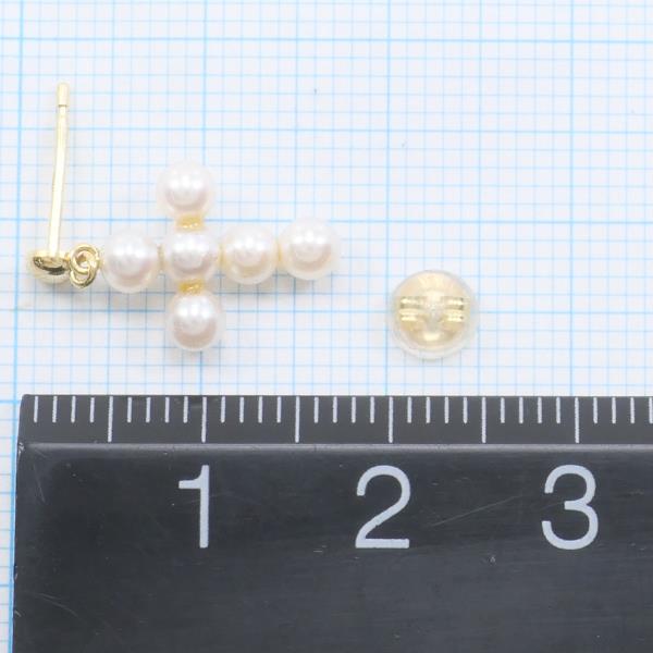 18K Yellow Gold Pearl Earrings for Women - Classic Elegant Stud Earrings with Real Pearls - Perfect for Weddings, Parties & Everyday Wear