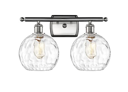 Brushed Satin Nickel / Clear Water Glass