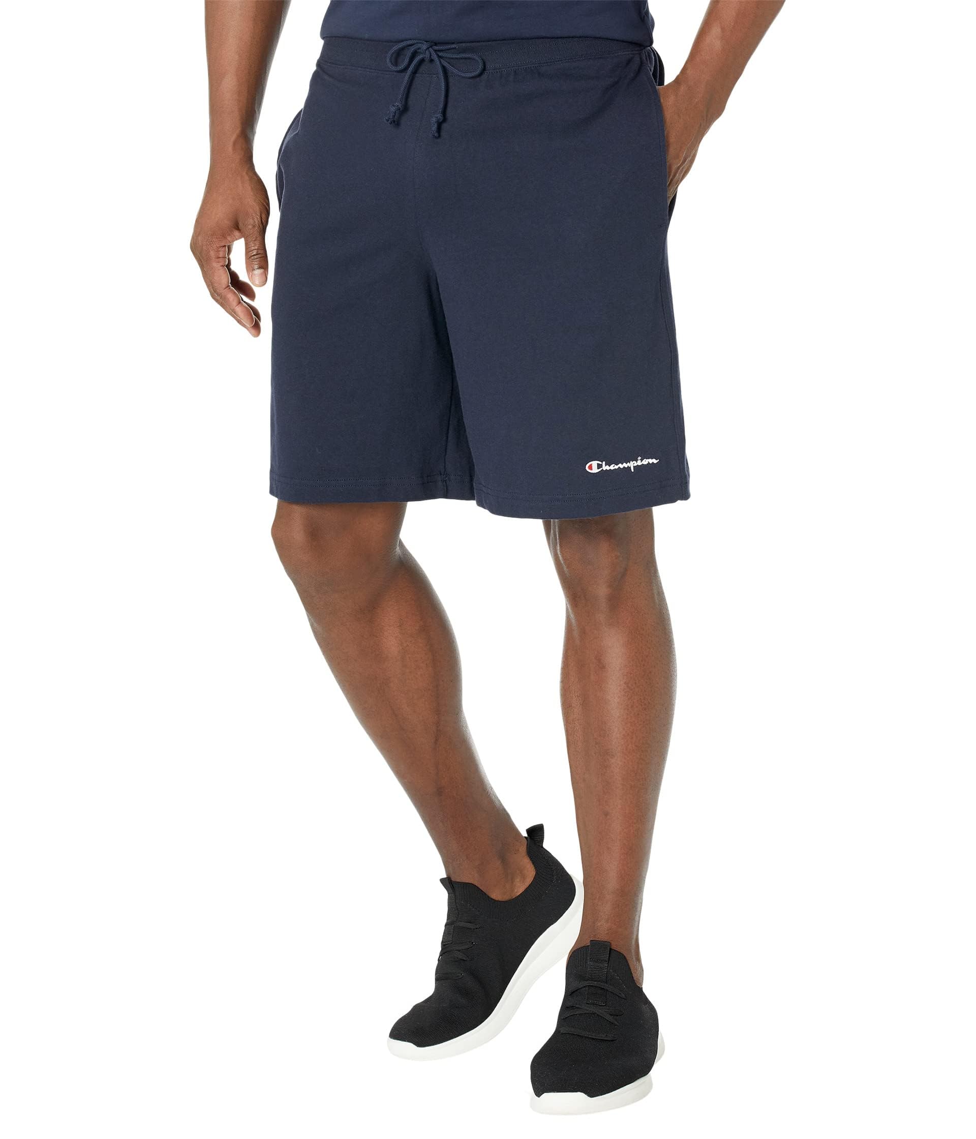 Champion Men's 100% Cotton Gym Shorts - Athletic Workout Shorts with 7