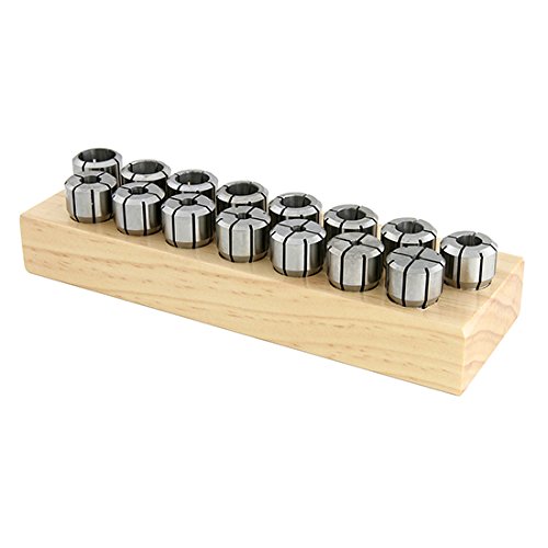 TECHNIKS DA100 8-Piece Double Angle Collet Set 1/8