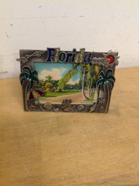 3x5 Silver Stone Photo Frame - Elegant Wall Decor for Florida Home, Office & Gift Giving