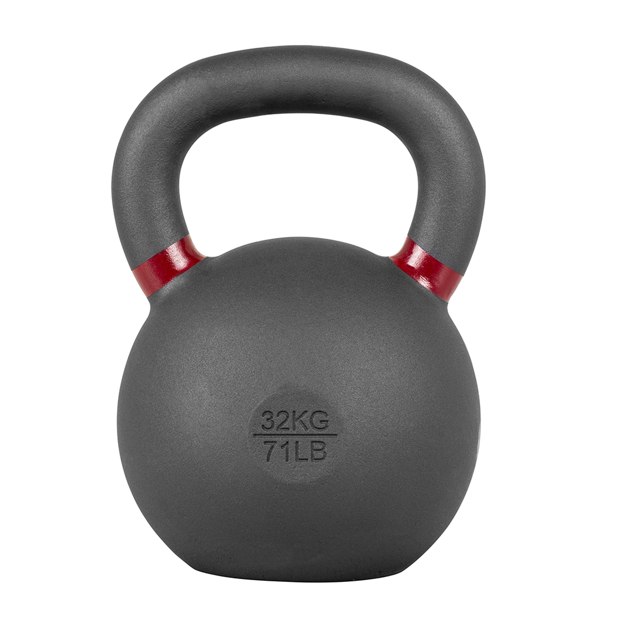 Premium Kettlebell Weights for Full-Body Workouts - Durable Cast Iron Home Gym Equipment for Strength Training, CrossFit & Functional Fitness - Perfect for HIIT, Cardio & Muscle Building at Home or Gym