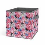 Colorful Butterflies Roses Print
