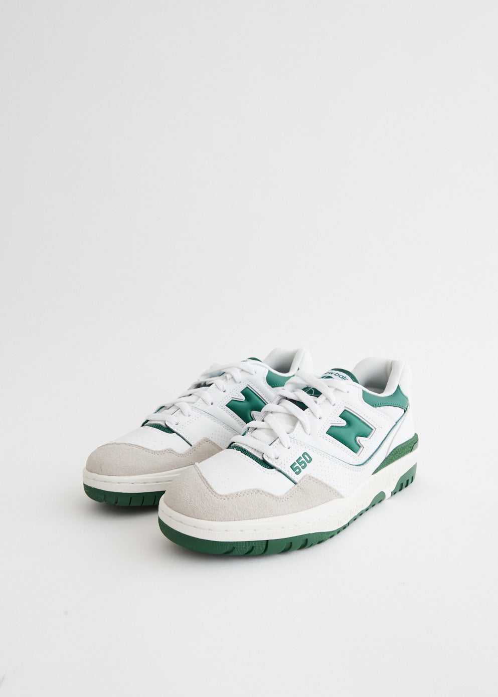 550 'White Green' Sneakers - Lightweight Comfortable Running Shoes for Men & Women - Perfect for Jogging, Gym Workouts & Casual Wear