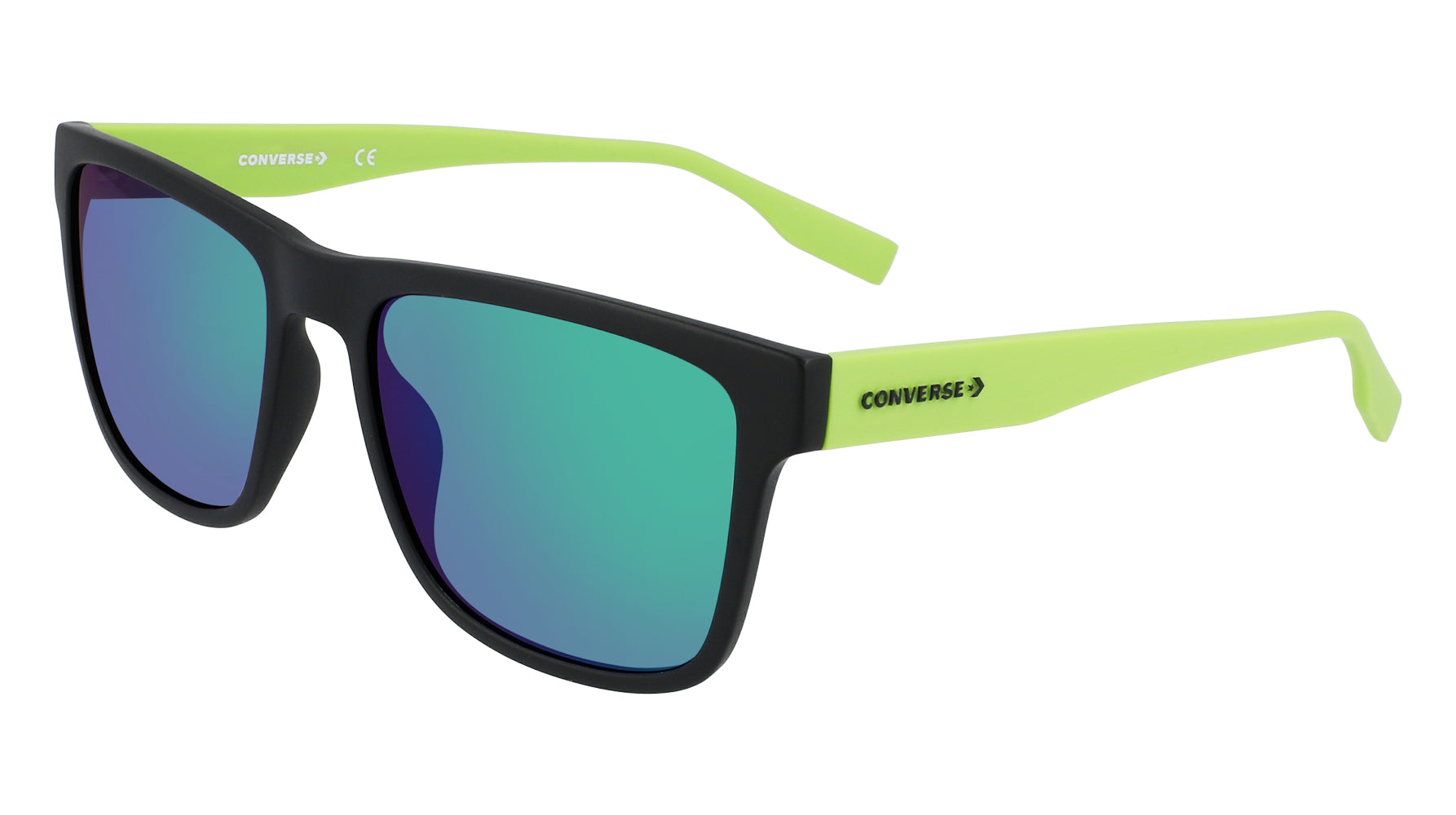Matte Black/Wasabi-Blue Mirror