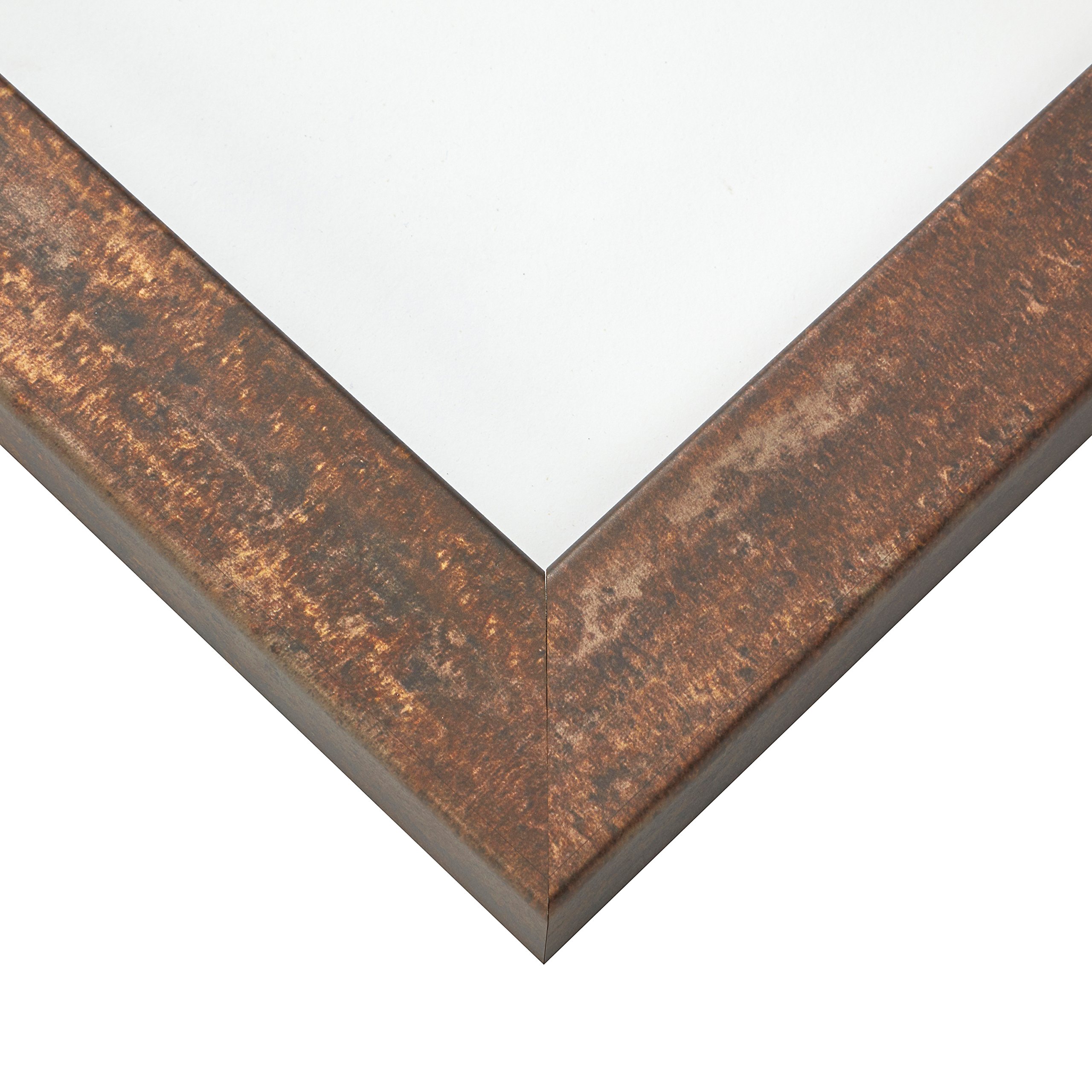 Craig Frames Bauhaus 125 Picture Frame - 22 x 28 Inch Rust Finish - Modern Wall Art Display for Home, Office & Gallery Decor