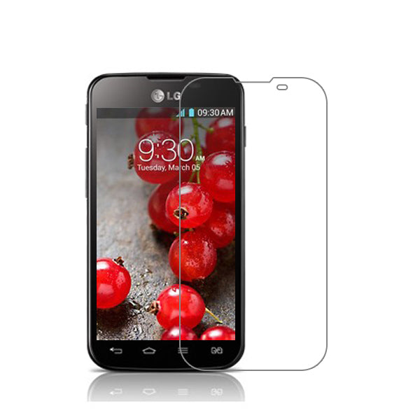 LG Optimus L5 Screen Protector - HD Clear Anti-Scratch Film for Smartphone Display Protection - Perfect for Everyday Use, Travel & Outdoor Activities
