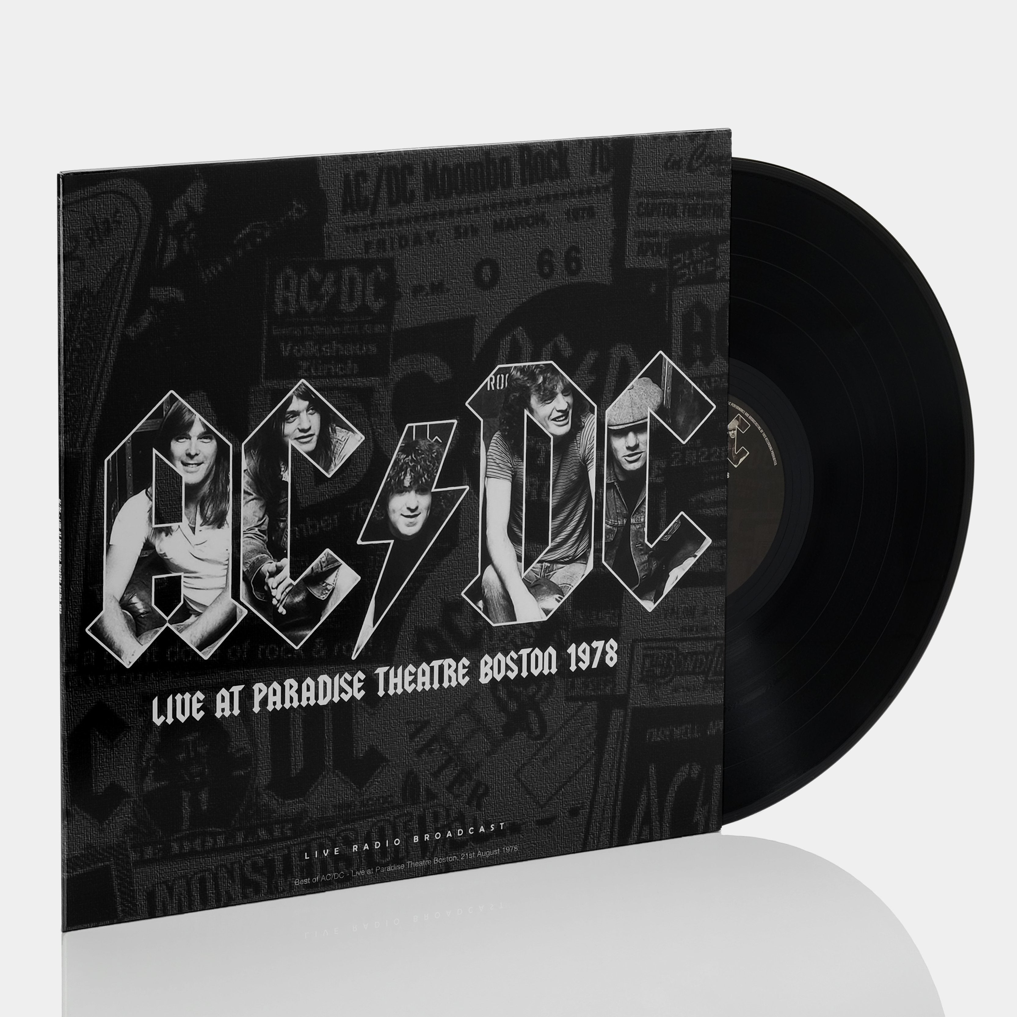 AC/DC Live At Paradise Theatre Boston 1978 LP Vinyl Record - Limited Edition Classic Rock Album for Collectors & Music Lovers, Perfect for Vinyl Enthusiasts & Home Entertainment