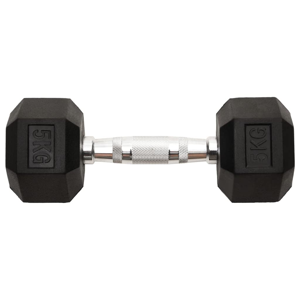 2-Pack 10kg Cast Iron Dumbbells for Weightlifting & Strength Training - Perfect for Home Gym, CrossFit, and Fitness Workouts