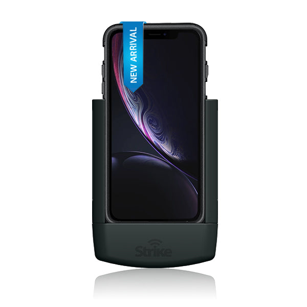 iPhone XR Car Mount Holder for Strike Rugged Case - Universal DIY Phone Cradle for Safe Driving, Commuting & Road Trips