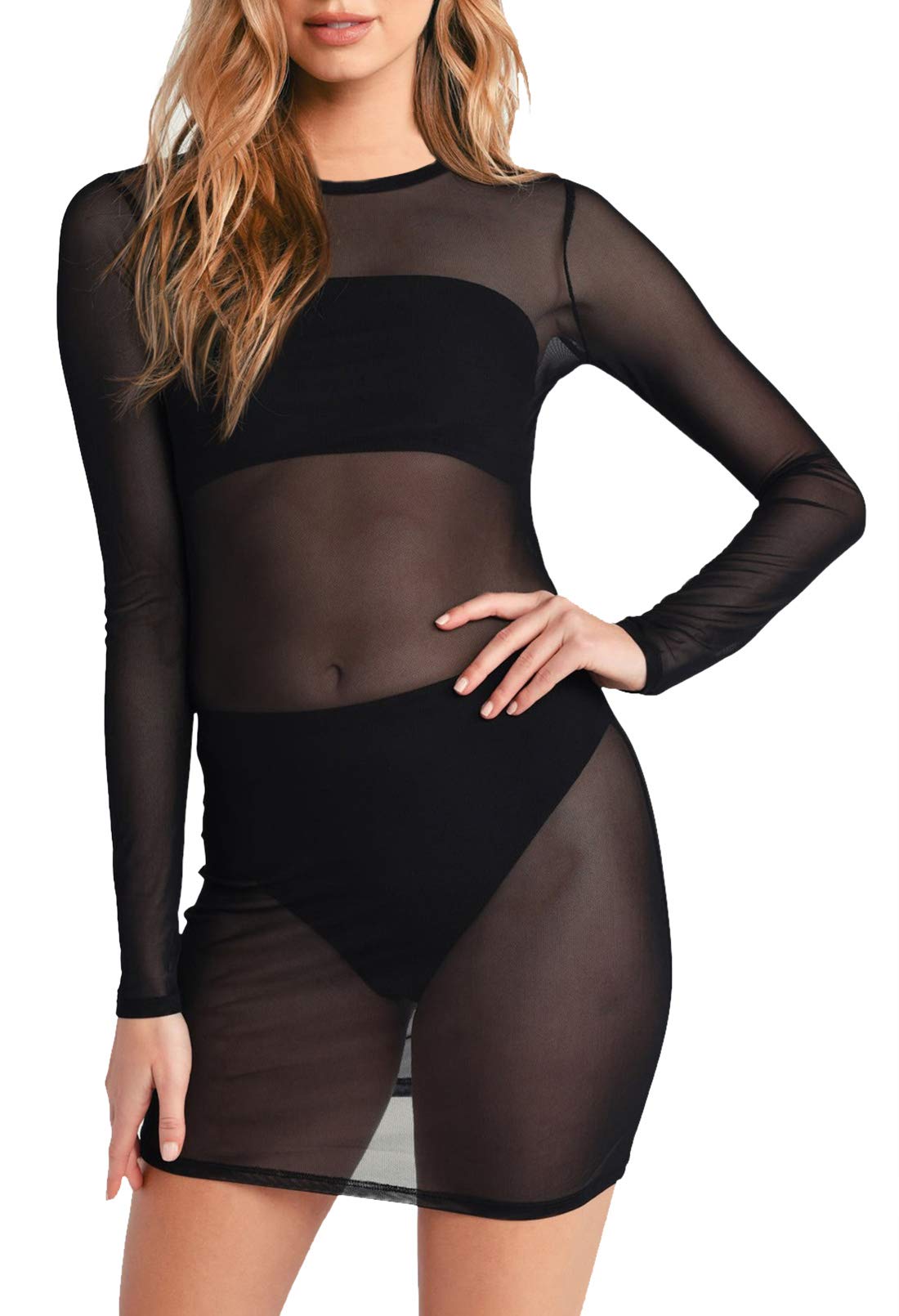 Sovoyontee Women's Sexy One Piece Swimsuit - Cheeky Thong Bikini Bathing Suit for Beach, Pool & Summer Vacation | High Cut Swimwear for Women