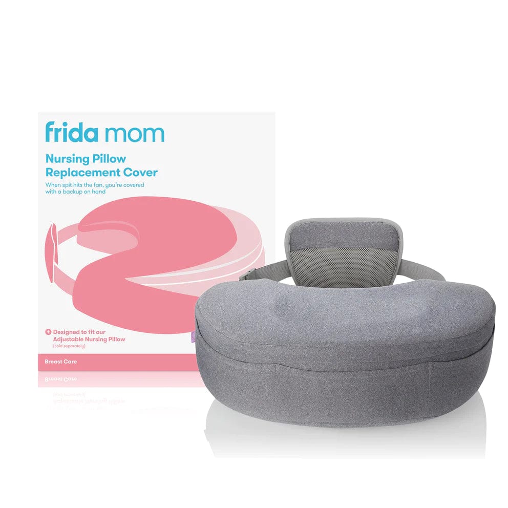 Frida Mom Adjustable Nursing Pillow Cover - Soft & Washable Replacement Cover for Breastfeeding, Baby Support - Perfect for Nursing, Bottle Feeding & Tummy Time