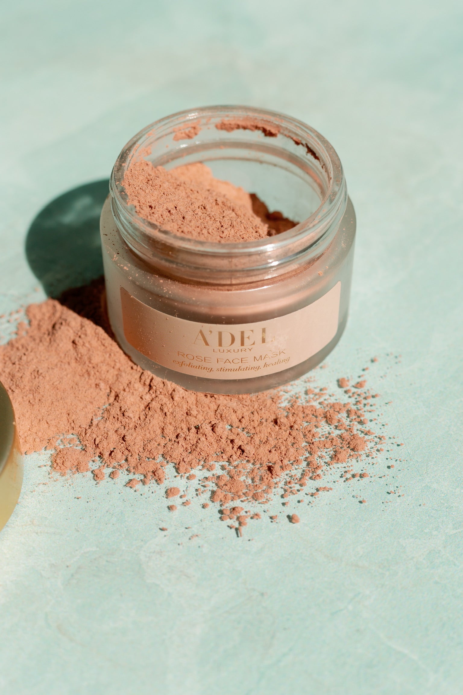 Organic Rose Face Mask for Glowing Skin - Hydrating & Brightening Facial Treatment for Dry & Sensitive Skin | Perfect for Spa Nights & Self-Care Routines