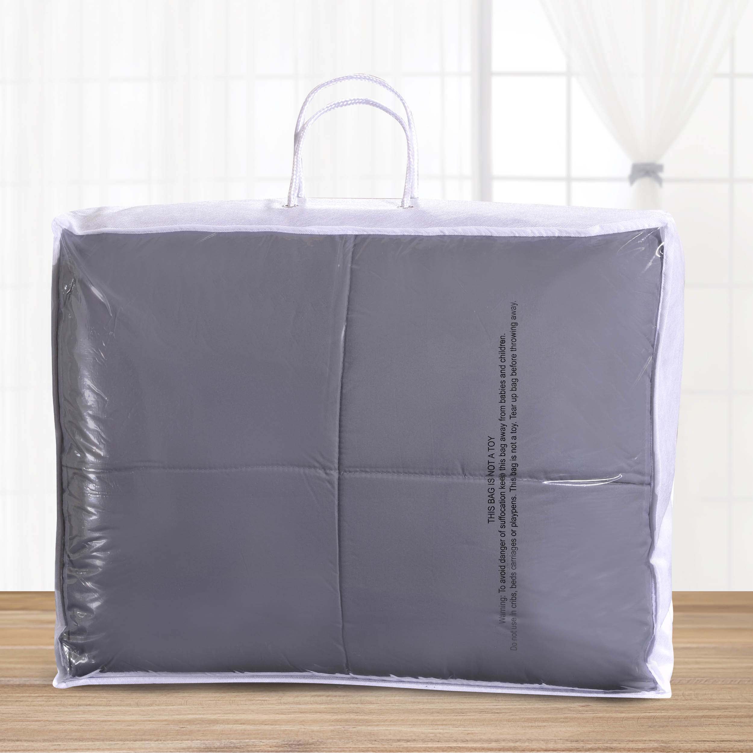 All-Season Reversible Down Alternative Comforter - Lightweight & Hypoallergenic Bedding for Year-Round Comfort - Perfect for Master Bedroom, Guest Room & Dorm Use