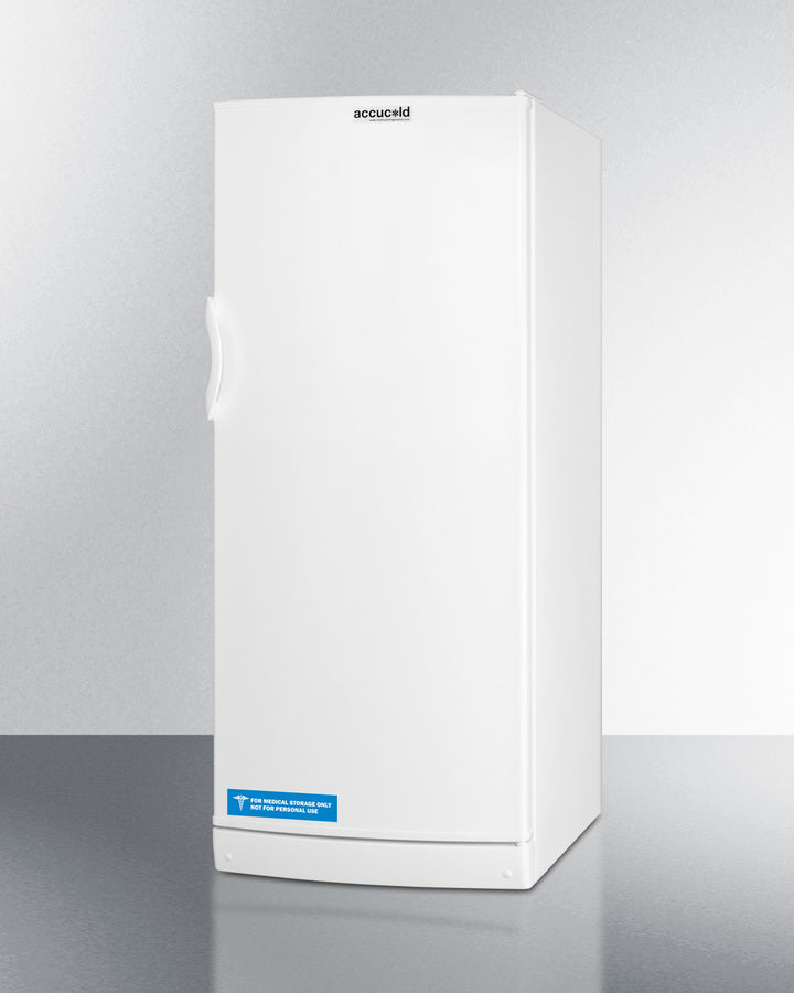 Accucold 24 Inch Wide Auto Defrost All Refrigerator with Internal Fan - FFAR10 Model | Energy Efficient Compact Freezer for Home, Office, or Garage Use