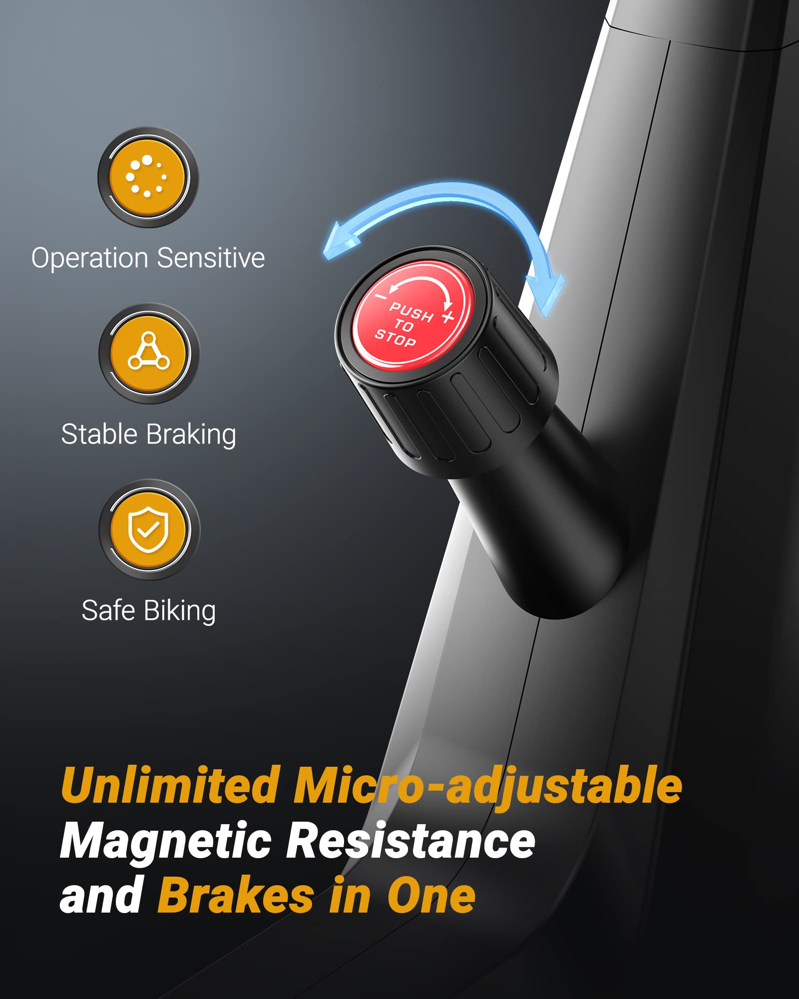 MERACH Magnetic Resistance Indoor Cycling Bike - Bluetooth Enabled Exercise Bike for Home with Auto Resistance & APP Data Tracking, Tablet Holder - Perfect for Home Gym, Cardio Workouts & Fitness Training