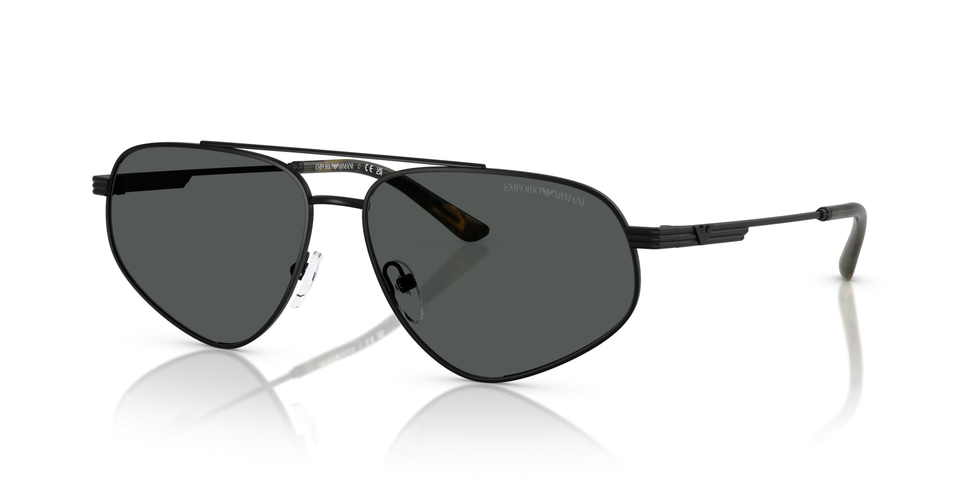 Emporio Armani EA2156 Sunglasses - Polarized UV Protection Aviator Style for Men & Women - Perfect for Driving, Travel & Outdoor Activities