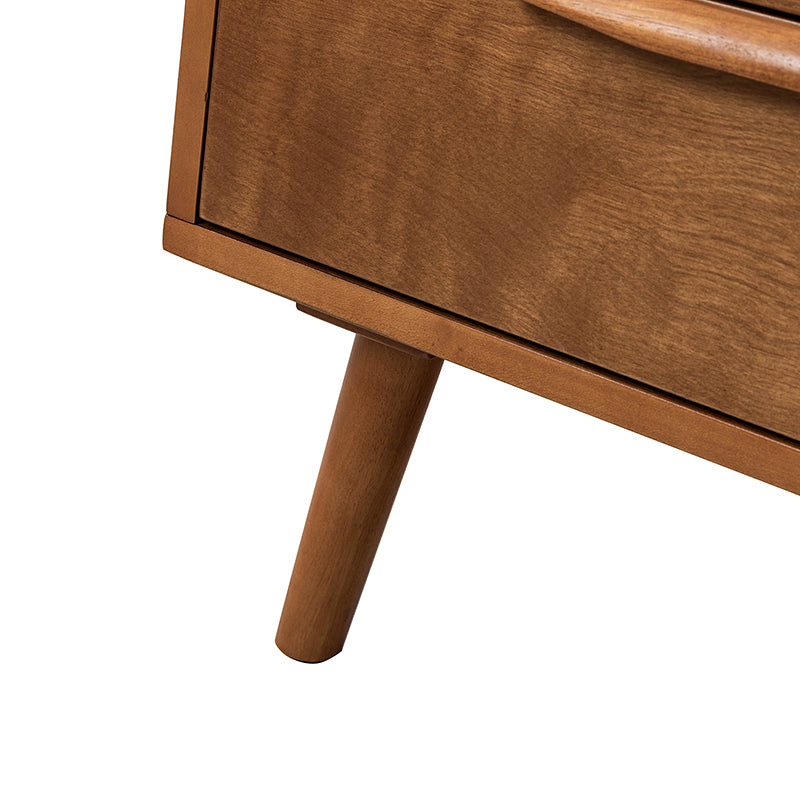 Janet 3-Drawer Nightstand with Optional Styles - Modern Bedside Table for Bedroom, Living Room & Office Storage