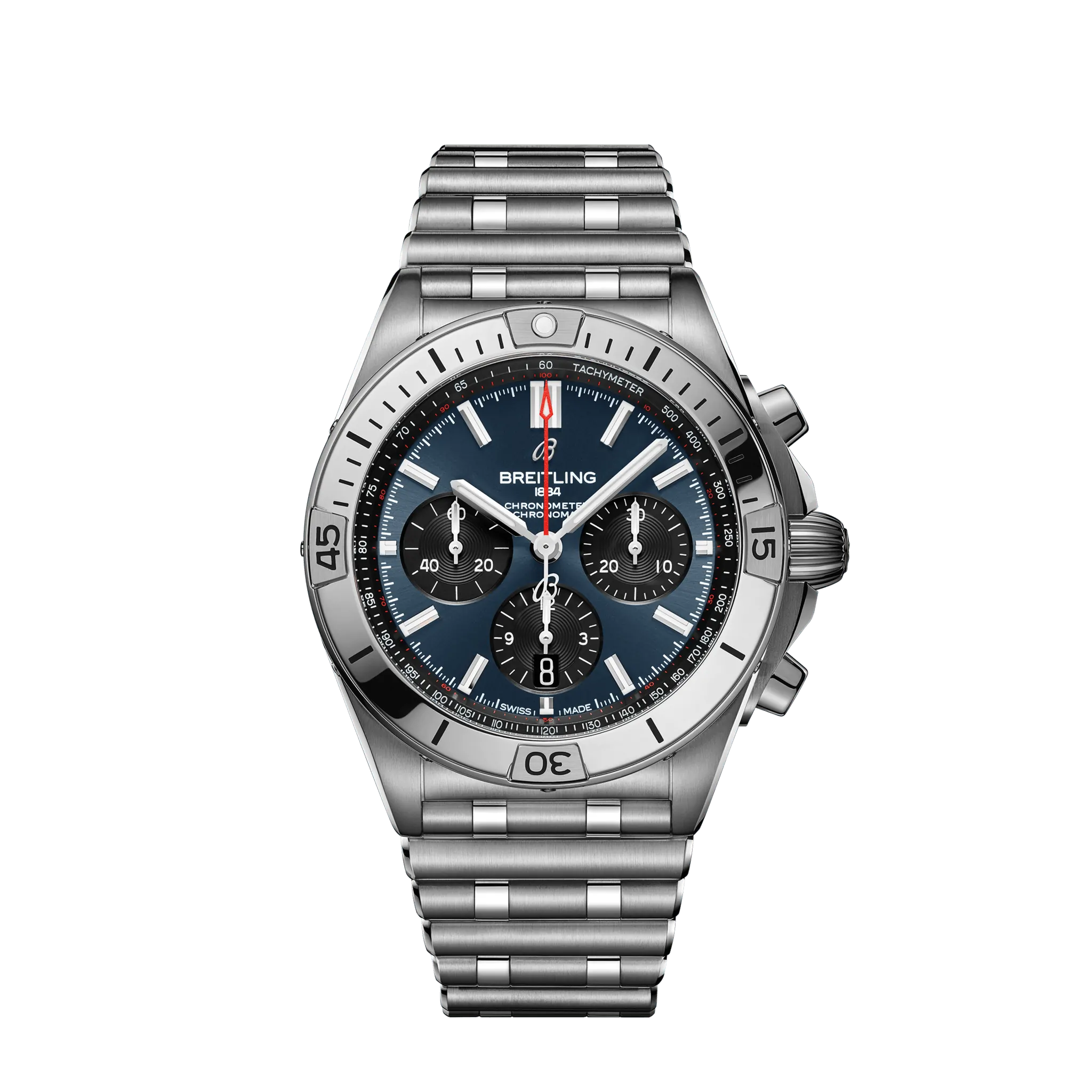Breitling Chronomat B01 42mm Stainless Steel Men's Luxury Watch - Perfect for Business, Formal Events & Collectors