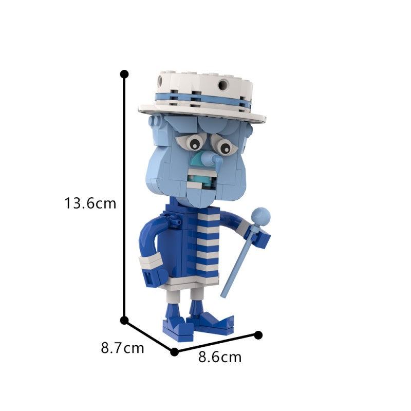 221PCS Snow Miser & Heat Miser Christmas Building Blocks Set - Creative Holiday Gift for Kids & Adults | Perfect for Christmas Decorations & Winter Themed DIY Projects