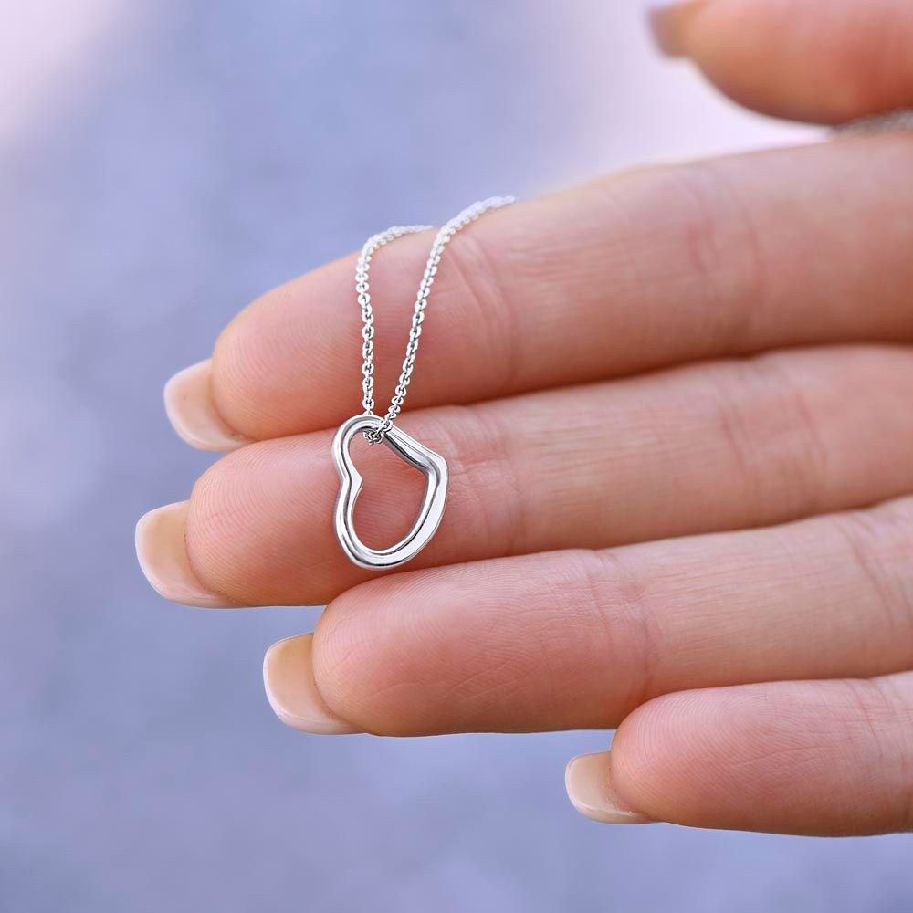 Best Friend Gifts for Women - Sterling Silver or 14K Gold Heart Necklace for Birthday, Christmas, Anniversary | Thoughtful Jewelry Gift for Her, Sister, BFF | Perfect for Everyday Wear & Special Occasions