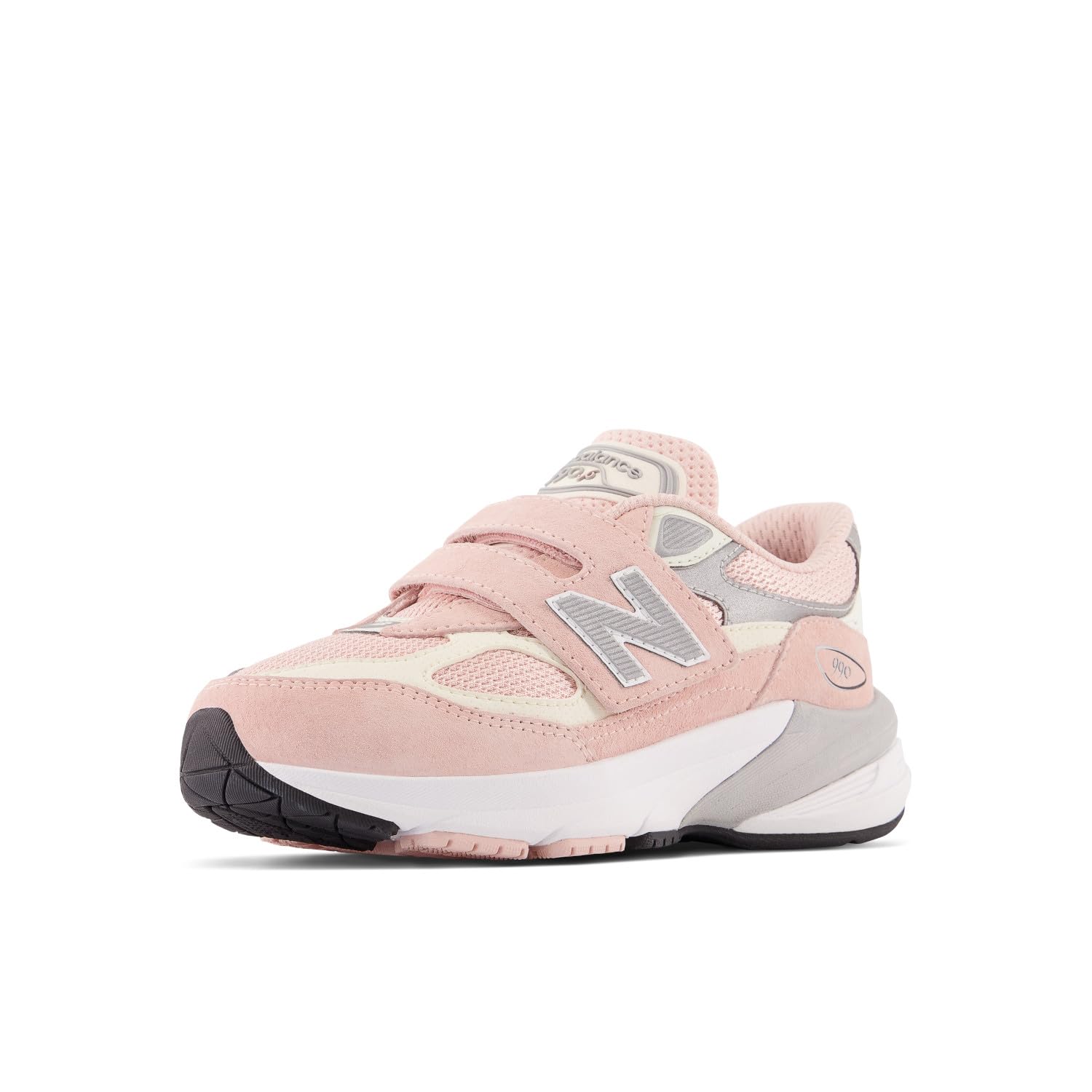 New Balance Kids' 990 V6 Hook and Loop Sneakers - Lightweight Running Shoes for Boys & Girls - Comfortable Athletic Shoes for School, Play & Daily Activities