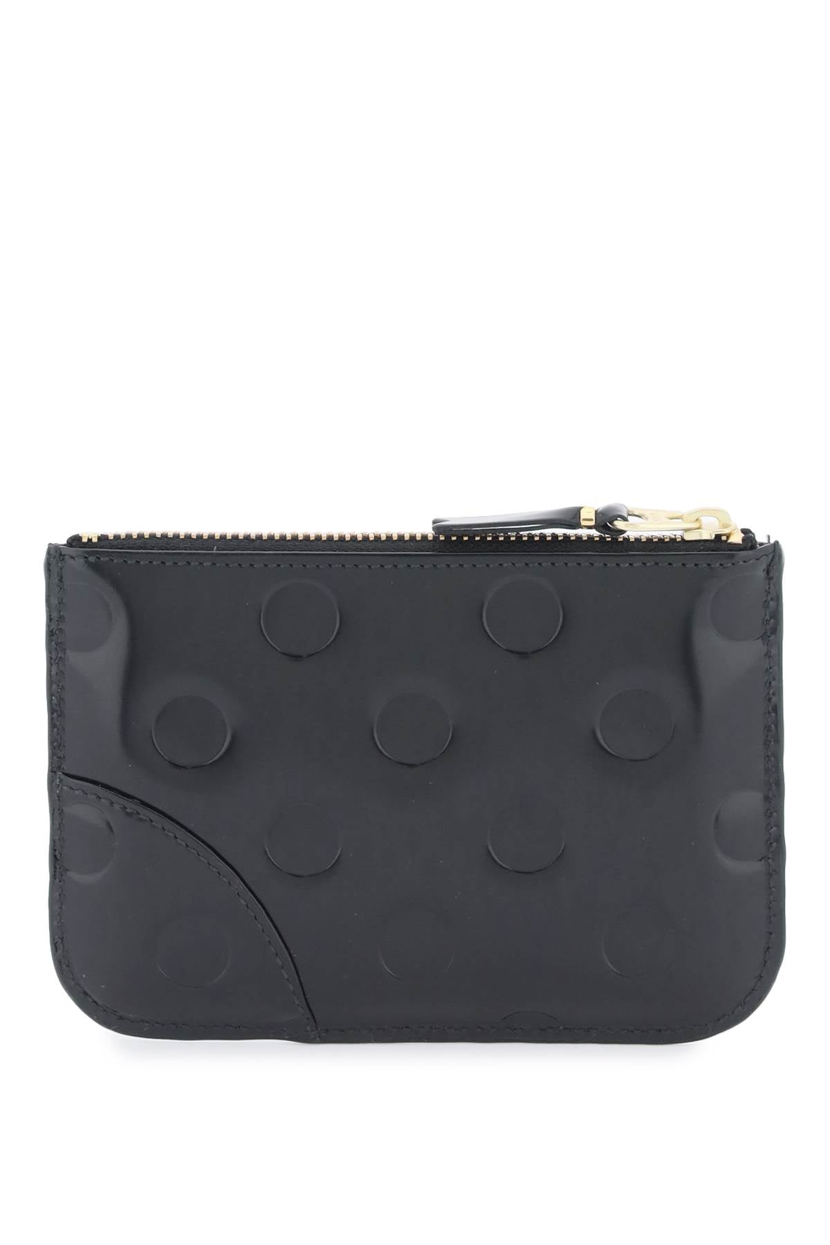 Comme des Garcons Polka Dot Wallet Coin Purse - Stylish & Compact for Women's Everyday Use, Travel & Shopping