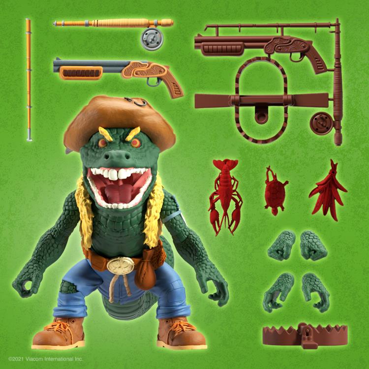 Teenage Mutant Ninja Turtles ULTIMATES! Leatherhead Action Figure - Collectible TMNT Toy for Kids & Adults - Perfect for Display, Play & Gifts - TMNT Fans & Collectors Must-Have