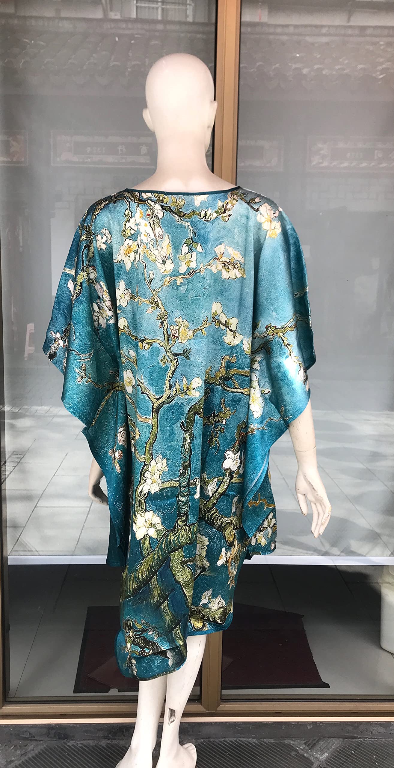 Grace Silk 100% Pure Mulberry Silk Nightgown - Luxurious Women's Sleepwear for Comfort & Elegance - Perfect for Bridal, Honeymoon & Relaxing at Home