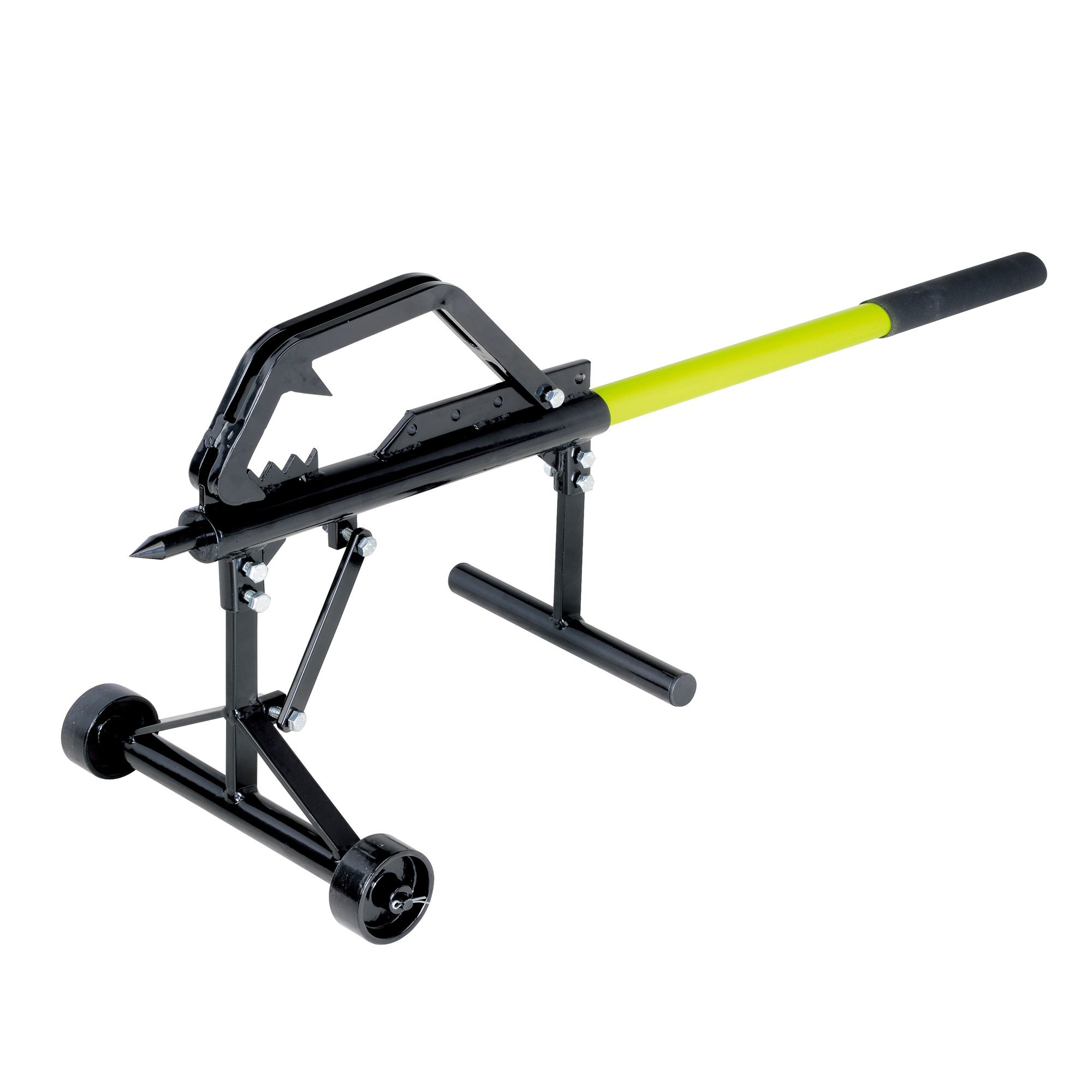 Timber Tuff TMB-75ATJ Deluxe Adjustable Timberjack with Fiberglass Handle - Perfect for Log Splitting, Firewood Processing & Forestry Work