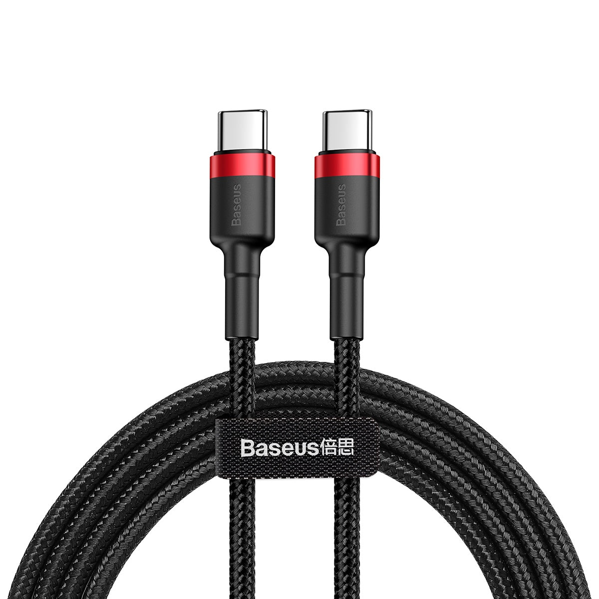 Baseus PD 60W USB C to USB C Fast Charging Cable (3.3ft/1M) - QC3.0 Certified Type C Charger Cord for iPhone 15/14/13, Samsung Galaxy, MacBook, iPad Pro - Perfect for Travel, Office & Home Charging