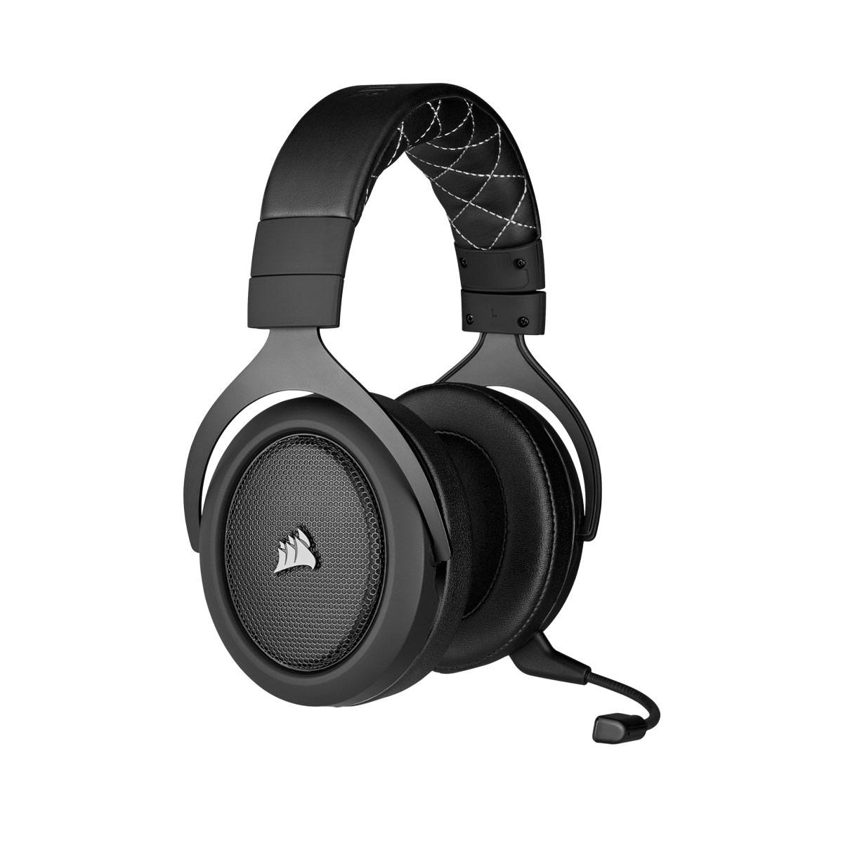Corsair HS70 Pro Wireless Gaming Headset - Black | Noise Cancelling Mic, 7.1 Surround Sound | Perfect for PC, PS4, Xbox Gaming & Online Meetings