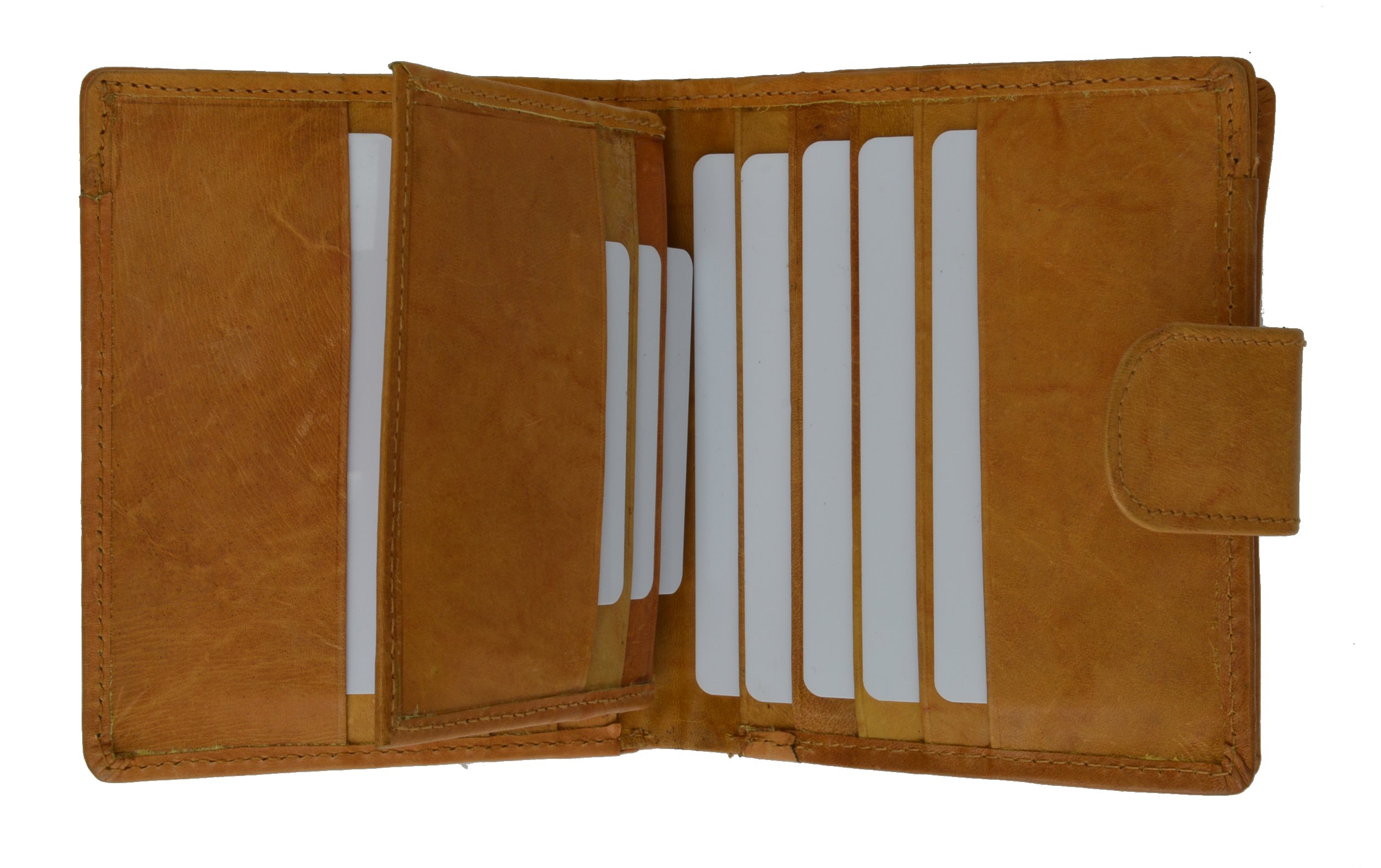 MARSHAL Heiress Ladies Cadex Wallet with Snap Button Closure - Stylish Women's Leather Wallet for Everyday Use, Travel & Gift Giving
