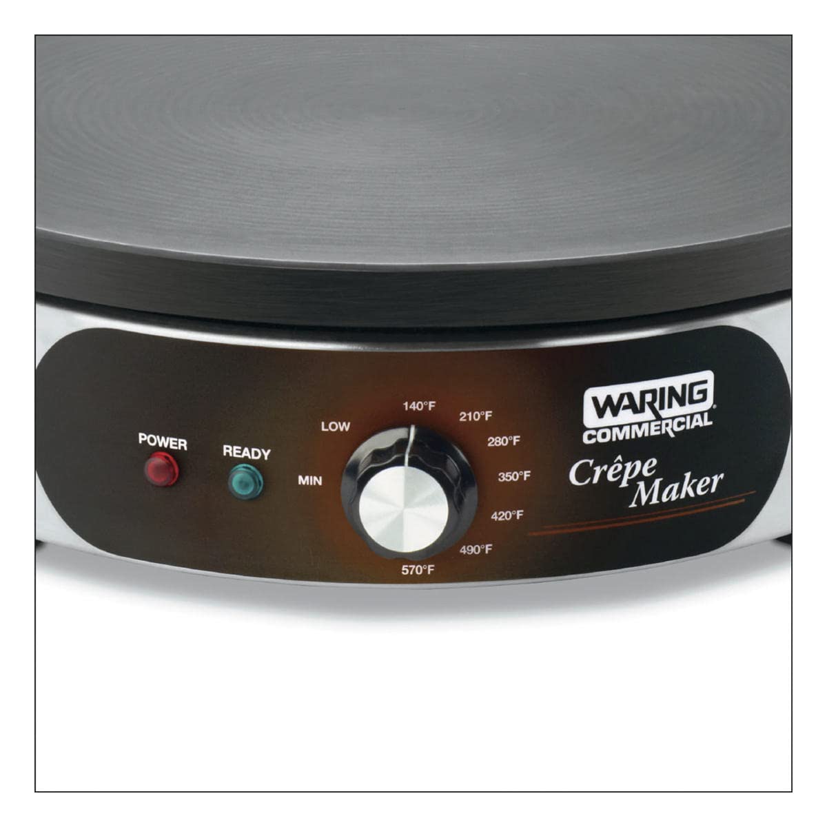Waring Commercial WSC165BX 208V Stainless Steel Crepe Maker - Perfect for Restaurants, Cafes & Breakfast Catering
