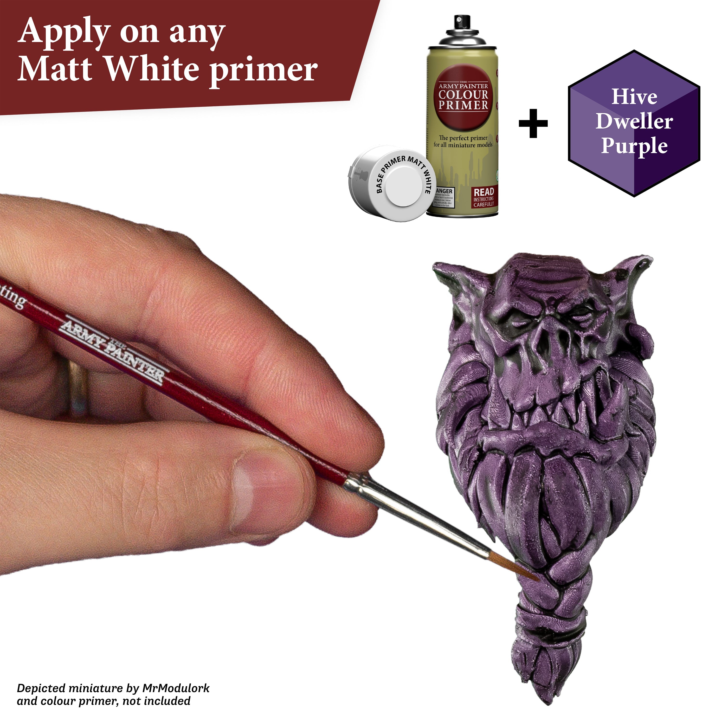 Speedpaint Hive Dweller Purple - Premium Acrylic Paint Set for Miniature Painting, Warhammer & Tabletop Gaming - Perfect for Fantasy Figures, D&D Miniatures & Model Kits